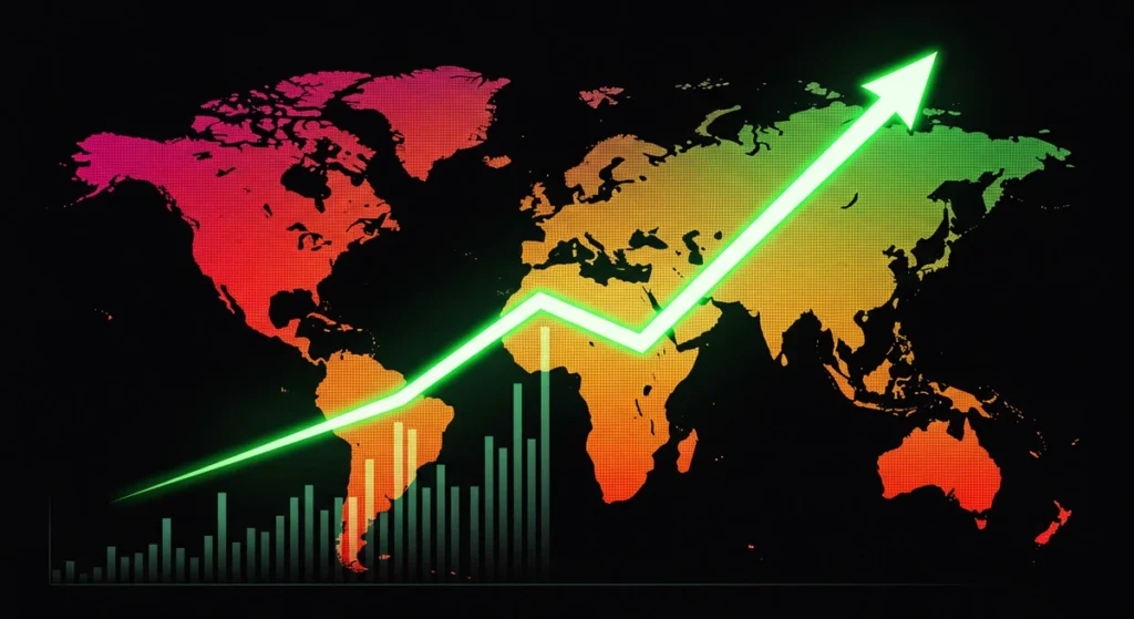 Crescimento exponencial do e-commerce e alcance global.