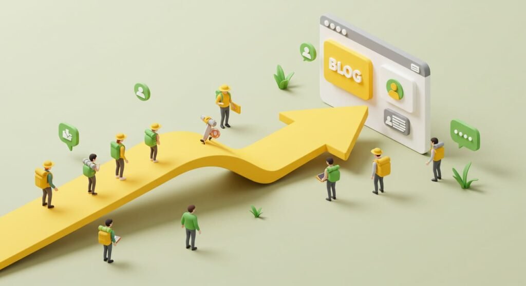 Como atrair visitantes para o seu site e blog de marketing digital.